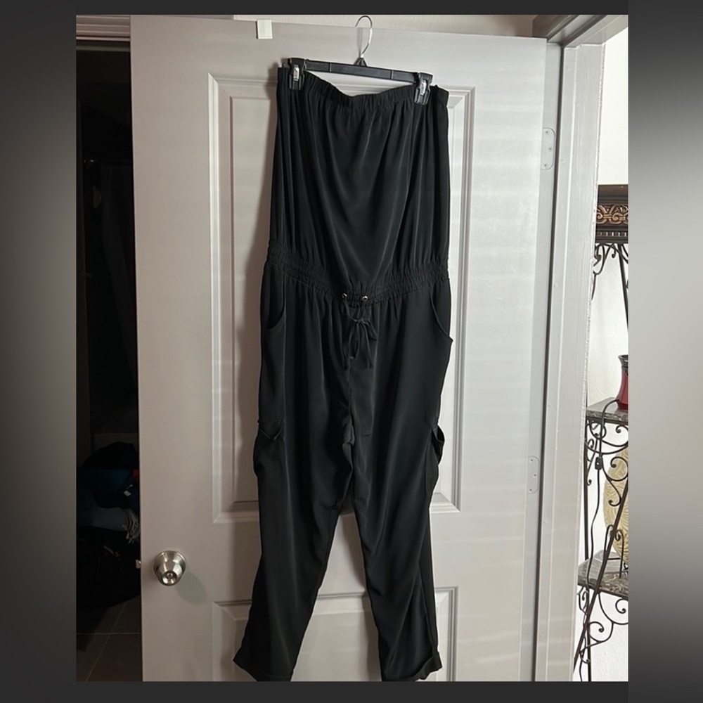 Women strapless jumpsuit
